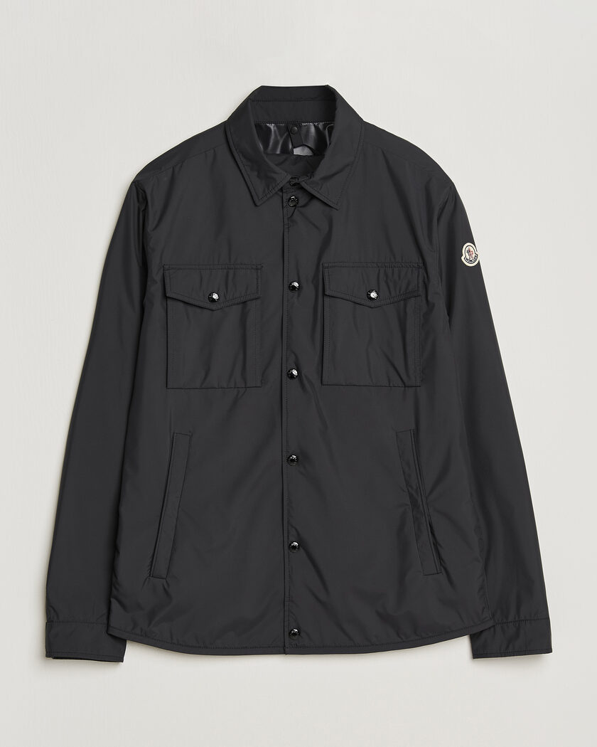 Moncler Chirano Shirt Jacket Black – Negro