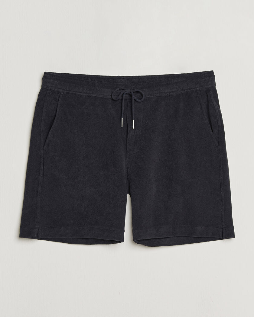 Morris Delon Terry Shorts Navy – Azul