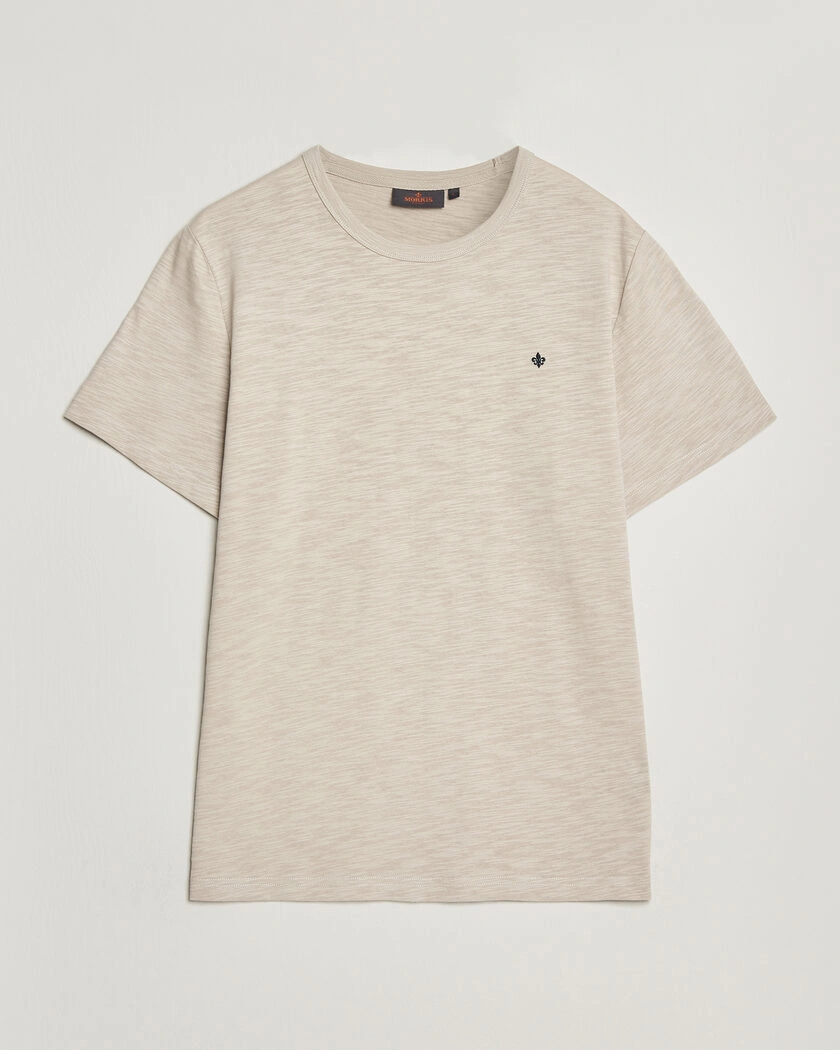 Morris Watson Slub T-Shirt Khaki – Beige