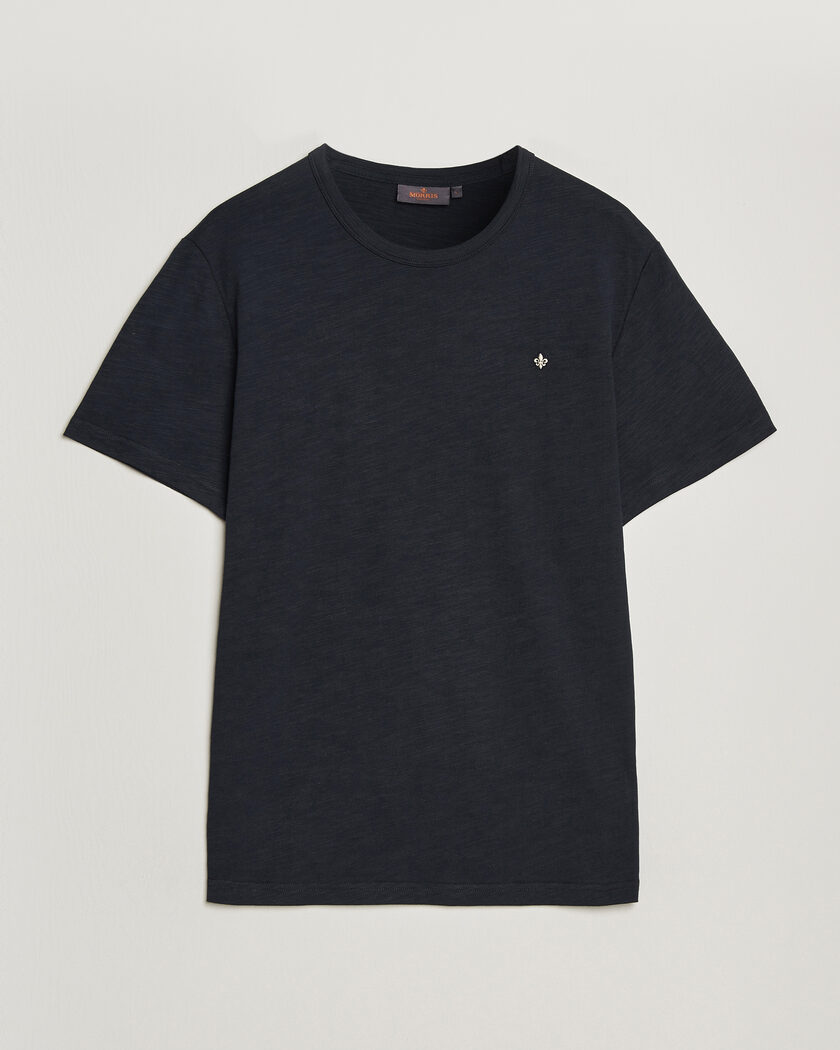Morris Watson Slub T-Shirt Dark Blue – Azul
