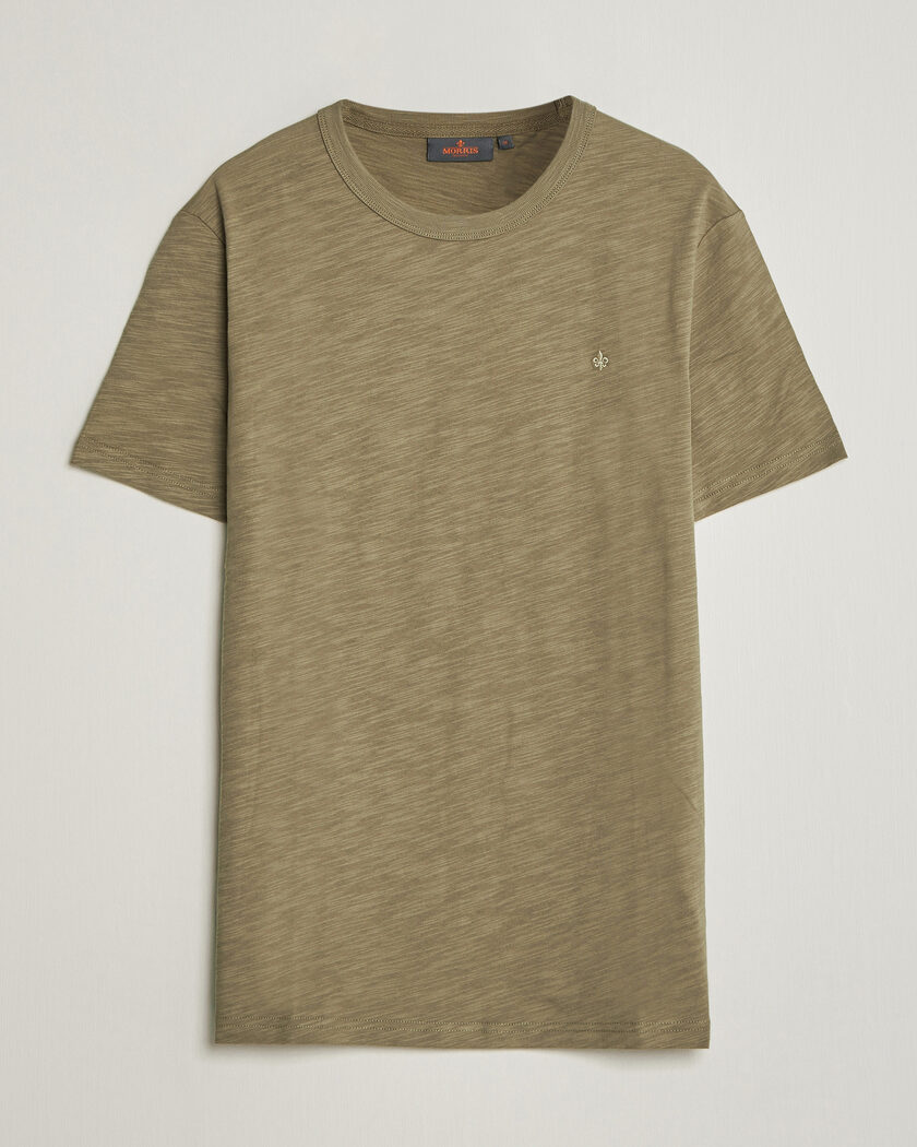 Morris Watson Slub T-Shirt Olive – Verde