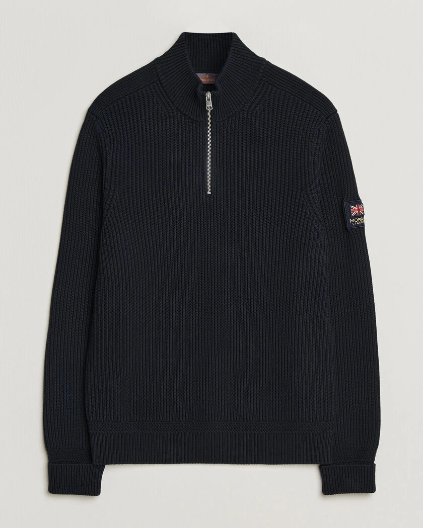 Morris Brenton Half-Zip Navy – Azul