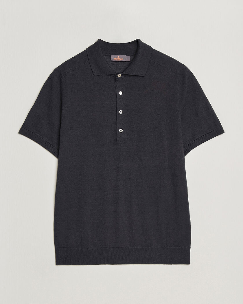 Morris Colin Short Sleeve Polo Shirt Navy – Azul