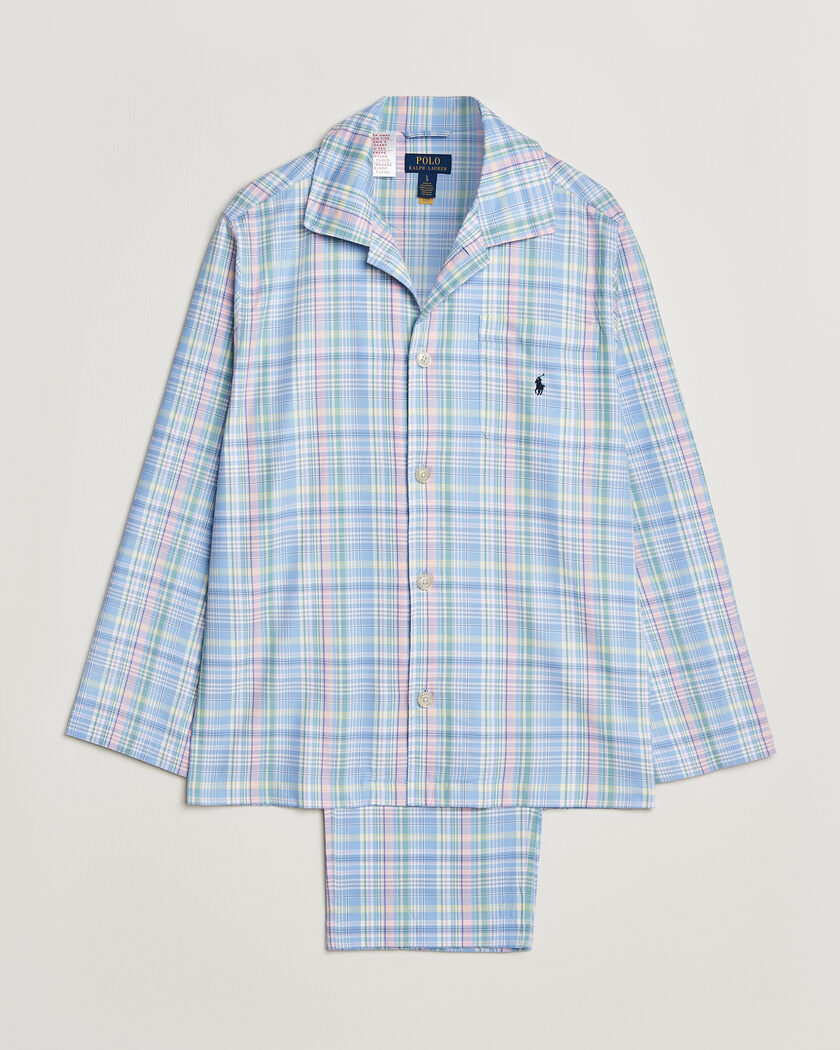 Polo Ralph Lauren Cotton Checked Pyjama Set Multi – Multicolor