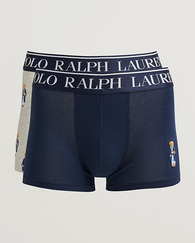 Polo Ralph Lauren 2-Pack Cotton Trunk Navy/Taylor Heather – Multicolor