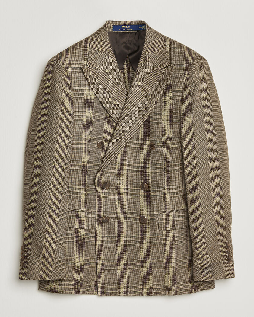 Polo Ralph Lauren Mini Glenplaid DB Blazer Sage Multi – Multicolor