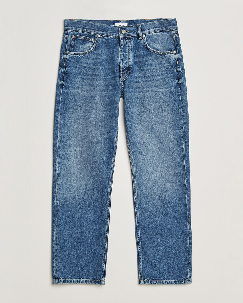 NN07 Sonny Regular Fit Jeans Blue Distressed – Azul