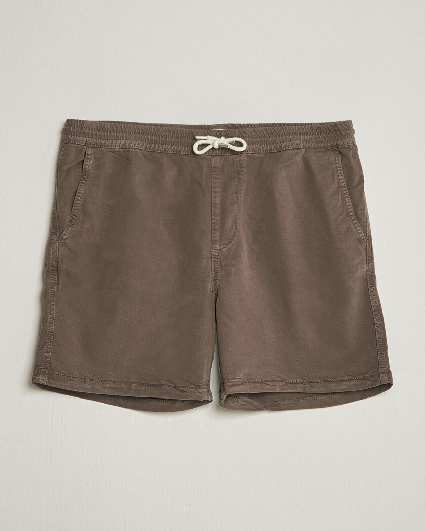 NN07 Gregor Drawstring Shorts Mable Husk – Verde