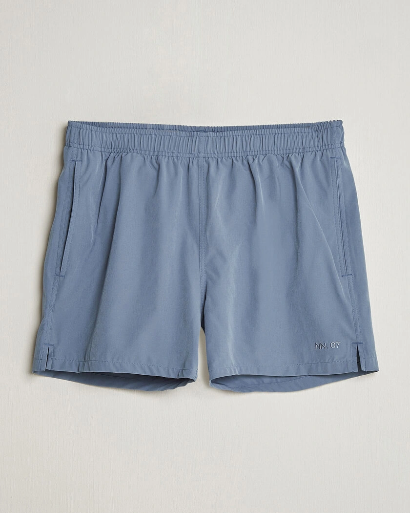 NN07 Holiday Swimshorts Stone Blue – Azul
