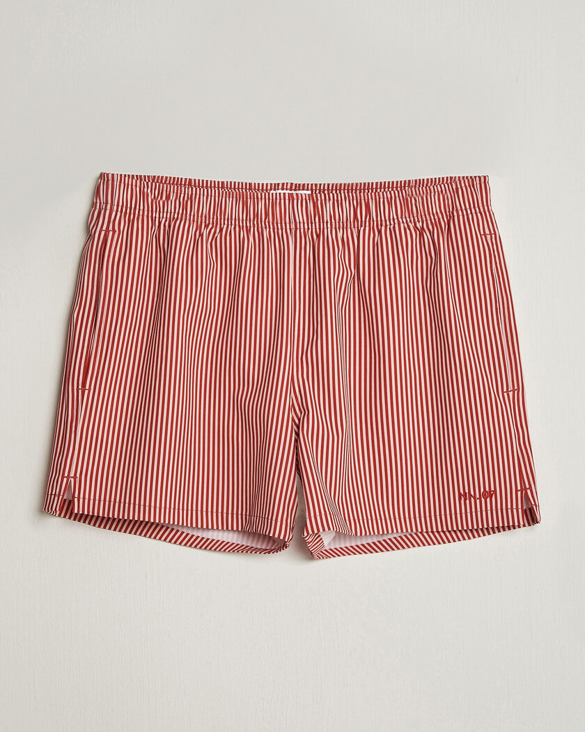 NN07 Holiday Swimshorts Red/White – Rojo