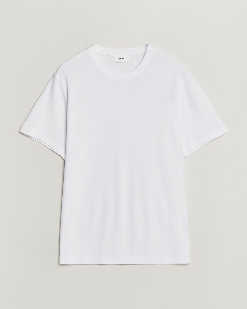 NN07 Clive Crew Neck T-Shirt White – Blanco