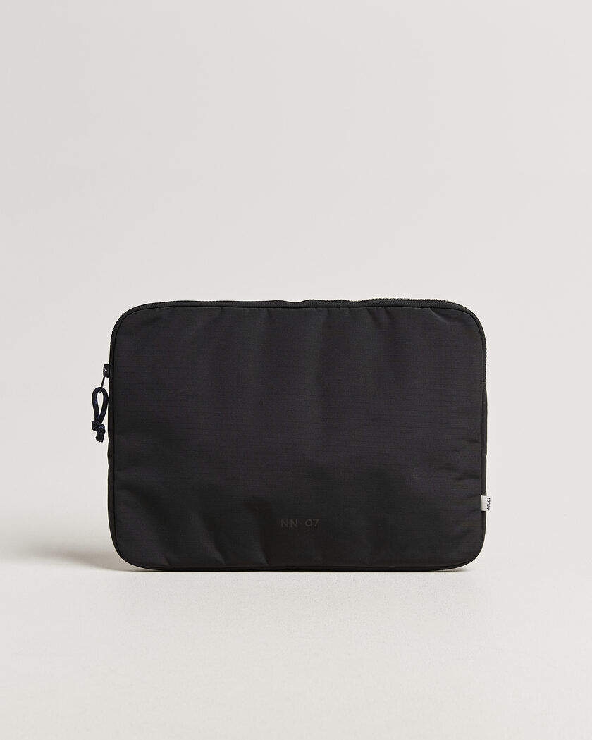 NN07 Nylon Ripstop Computer Sleeve Black – Negro