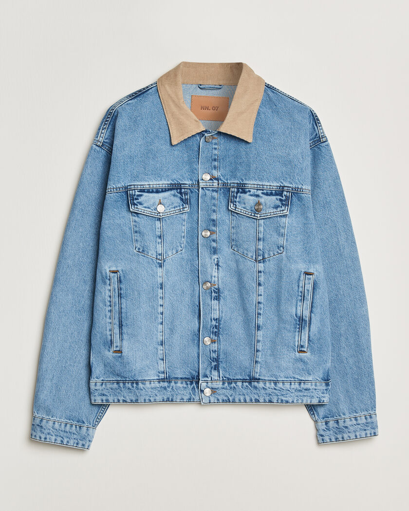NN07 Roy Denim Jacket Vintage Blue – Azul
