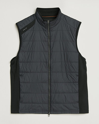 RLX Ralph Lauren Performance Wool Vest Polo Black – Negro