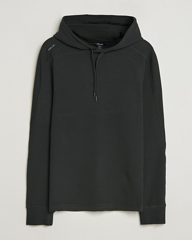 RLX Ralph Lauren Tech Waffle Hoodie Polo Black – Negro