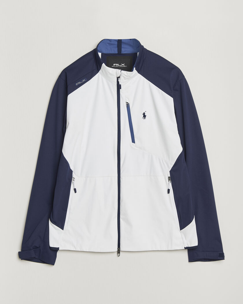 RLX Ralph Lauren Lightweight Jacket Ceramic White/Refined Navy – Azul
