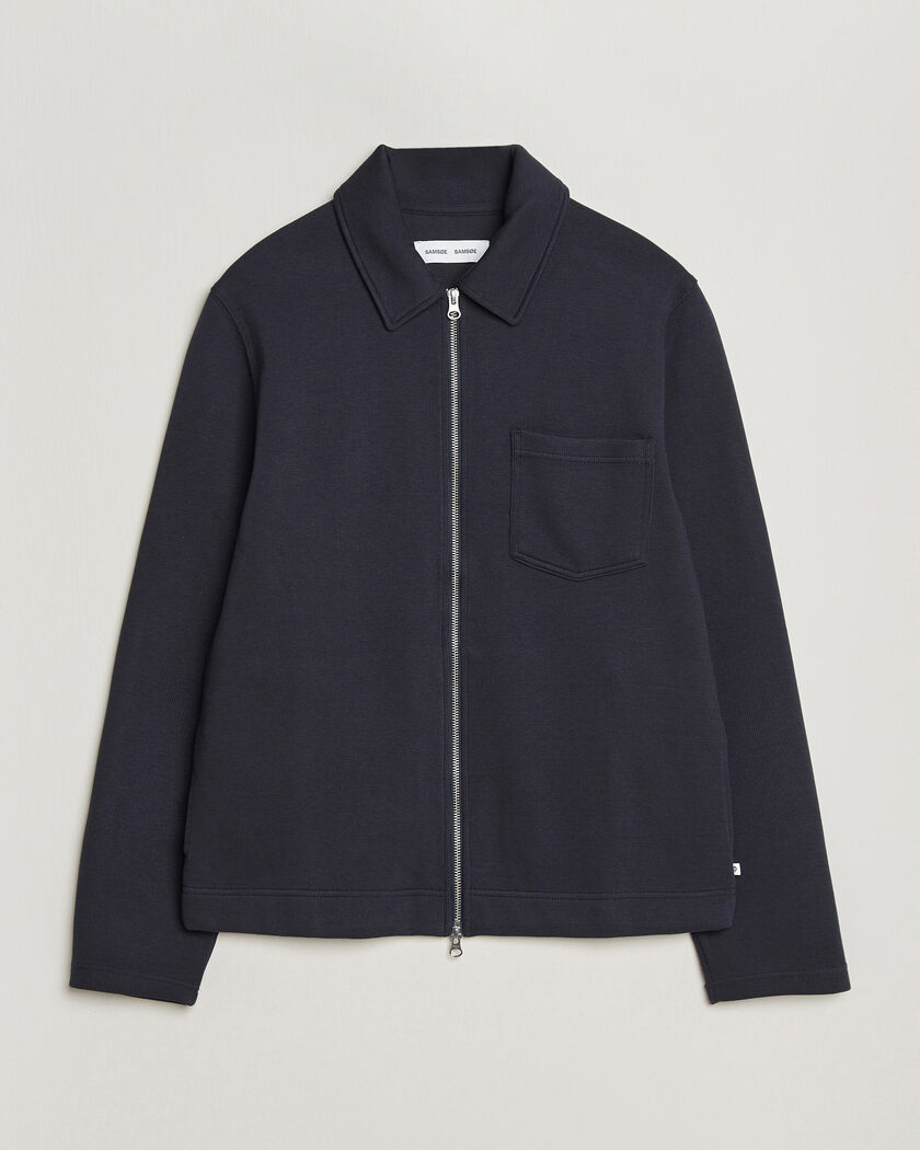 Samsøe Samsøe Hannes Full Zip Salute Navy – Azul
