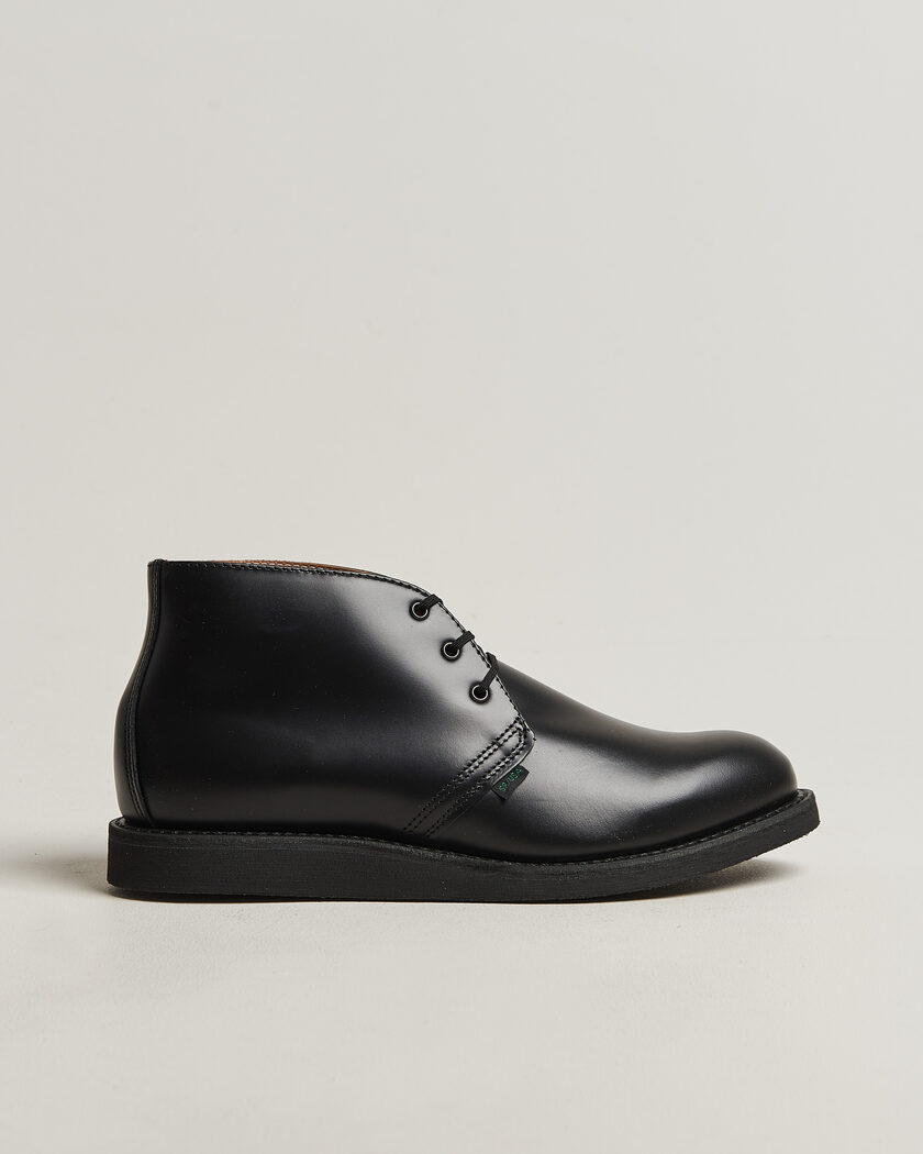 Red Wing Shoes Postman Chukka Black Chaparral – Negro