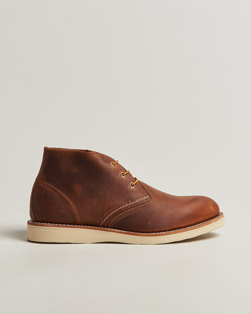 Red Wing Shoes Work Chukka Copper Rough/Though Leather – Marrón