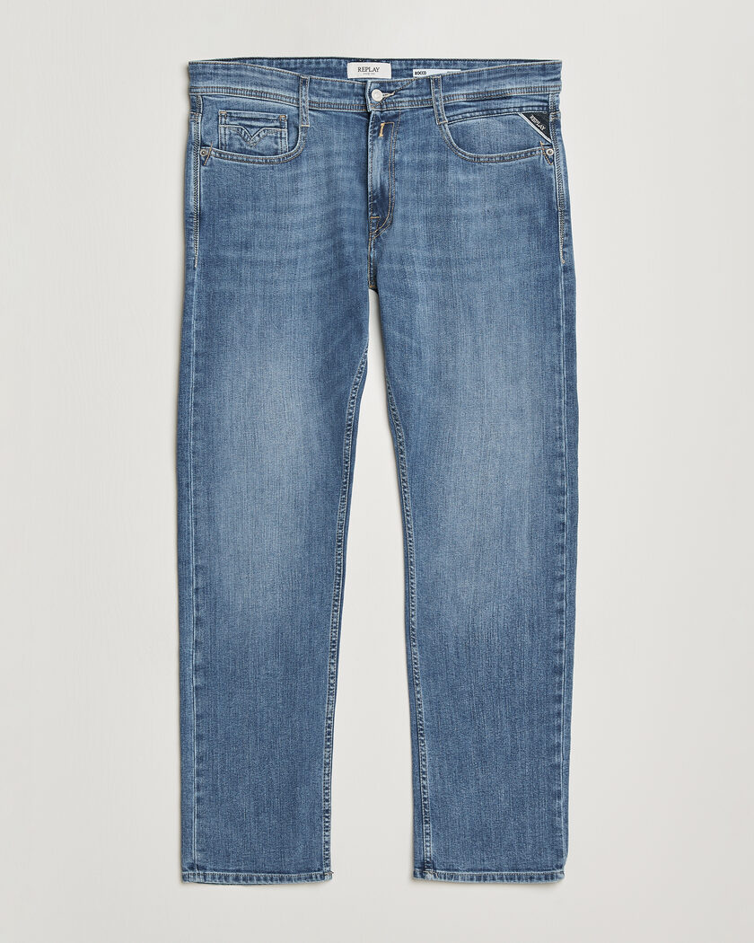 Replay Rocco Comfort Fit Powerstretch Jeans Light Blue – Azul