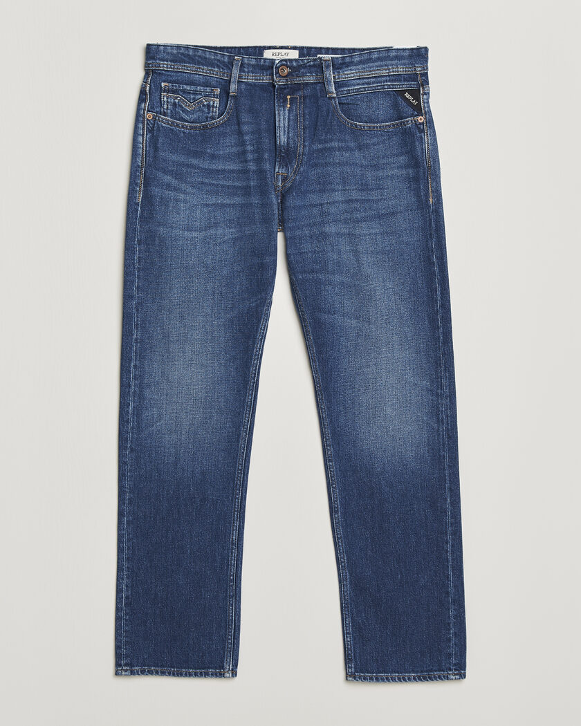 Replay Rocco Comfort Fit Original Jeans Dark Blue – Azul