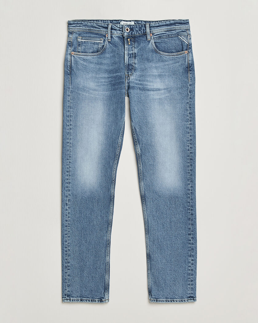 Replay Grover Heritage Original Stretch Jeans Light Blue – Azul