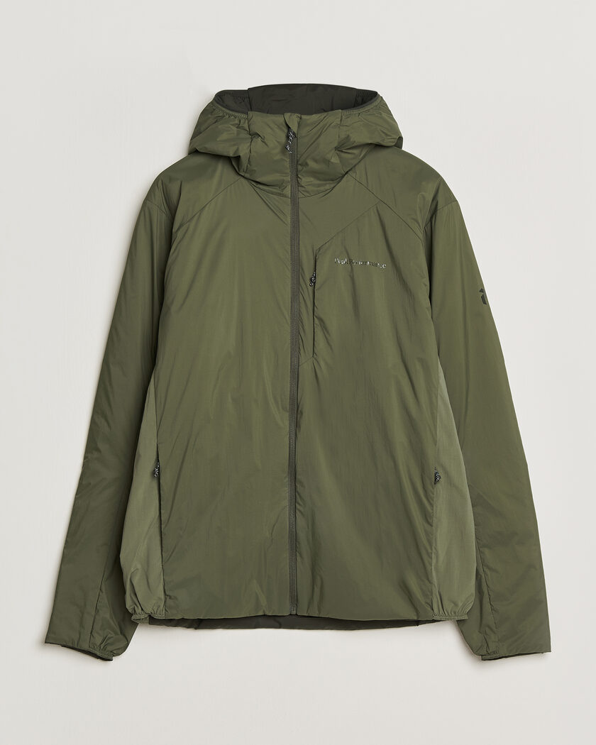 Peak Performance Freelight Reversible Hooded Jacket Pine Needle – Verde