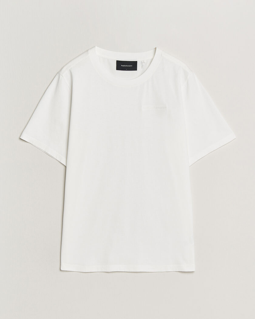 Peak Performance Original Crew Neck T-Shirt Off White – Blanco