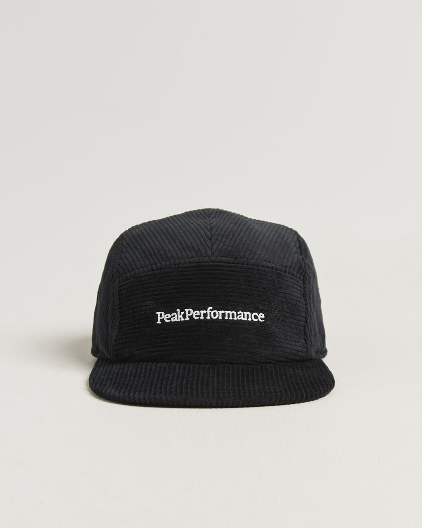 Peak Performance Cord Cap Black – Negro