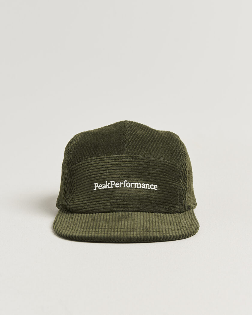 Peak Performance Cord Cap Pine Needle – Verde