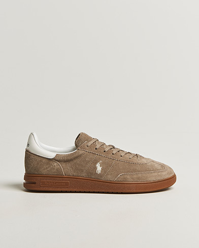 Polo Ralph Lauren Bedford Suede Sneakers Dirty Buck/White – Marrón