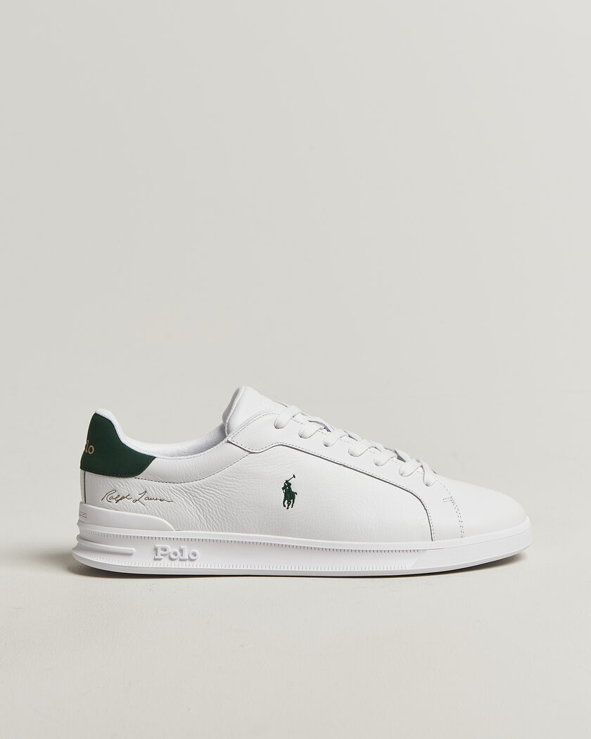 Polo Ralph Lauren Heritage Court II Sneakers White/New Fores – Blanco