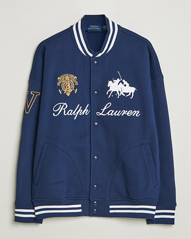 Polo Ralph Lauren Magic Fleece Bomber Jacket Newport Navy – Azul