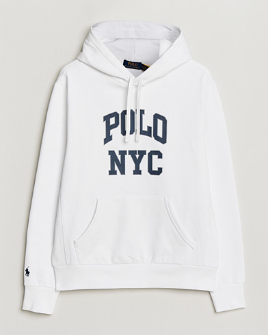 Polo Ralph Lauren Athletic Fleece Hoodie White – Blanco