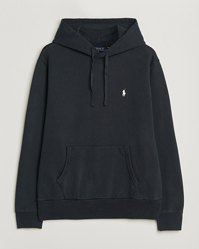 Polo Ralph Lauren Loopback Terry Hoodie Polo Black – Negro