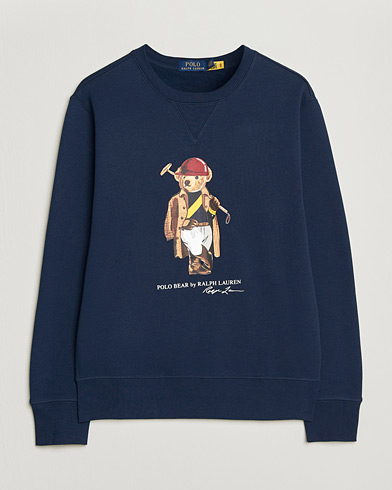 Polo Ralph Lauren Fleece Bear Sweatshirt Newport Navy – Azul