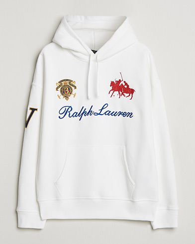 Polo Ralph Lauren Magic Fleece Logo Hoodie White – Blanco