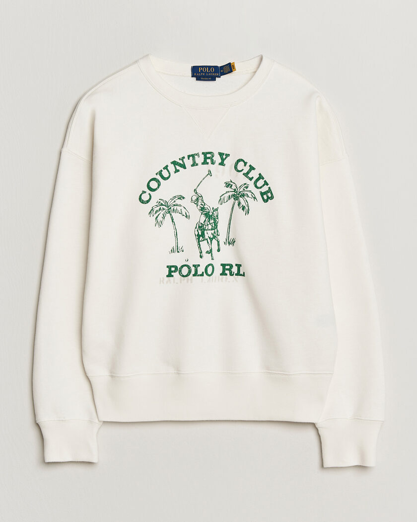 Lacoste Crew Neck Sweatshirt White en CareOfCarl.es