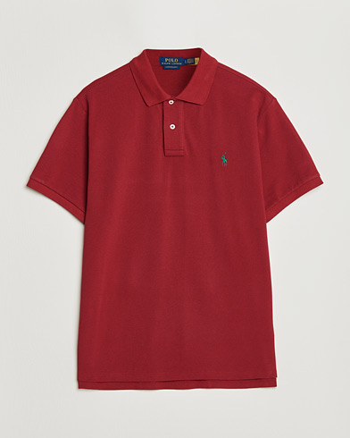  Polo Ralph Lauren Custom Slim Fit Polo Heritage Red – Rojo