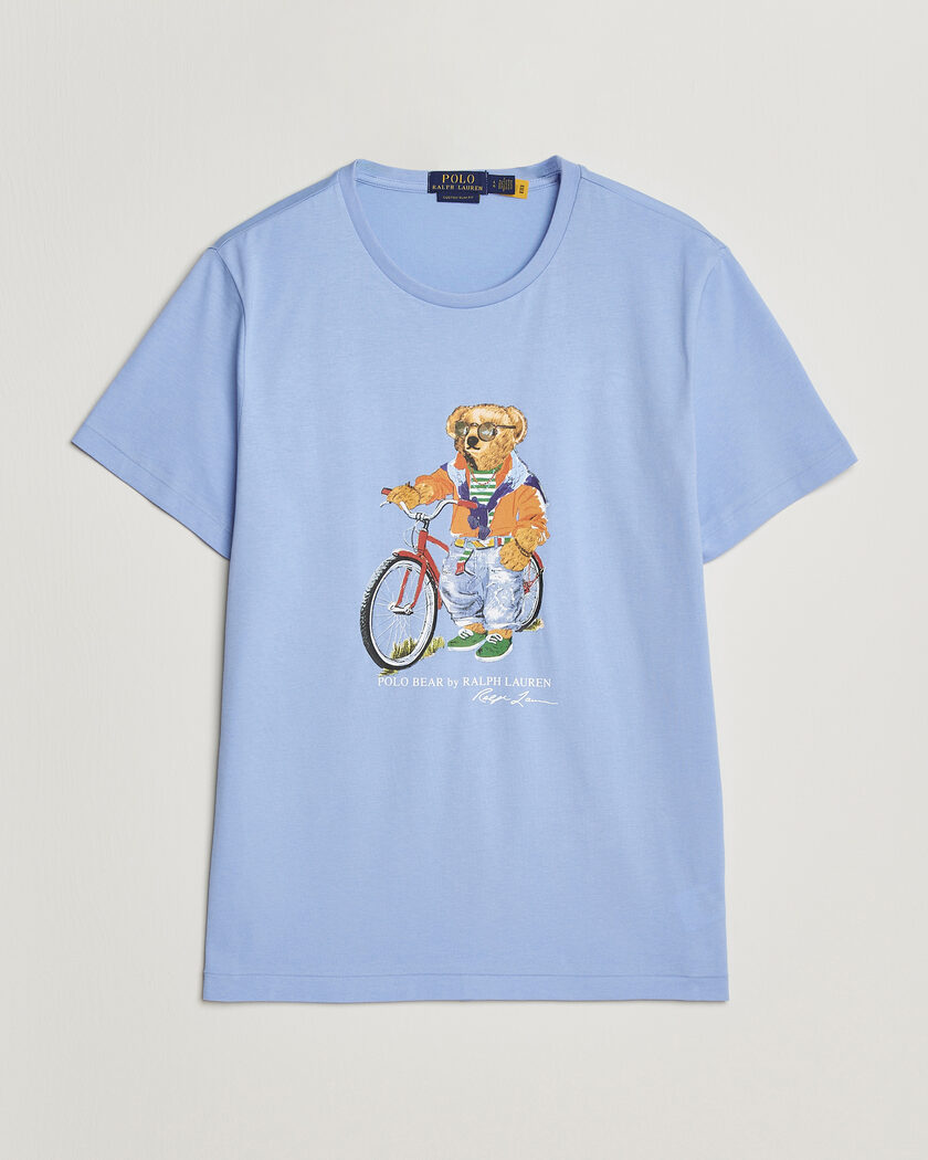 Polo Ralph Lauren Jersey Bear T-Shirt Austin Blue – Azul