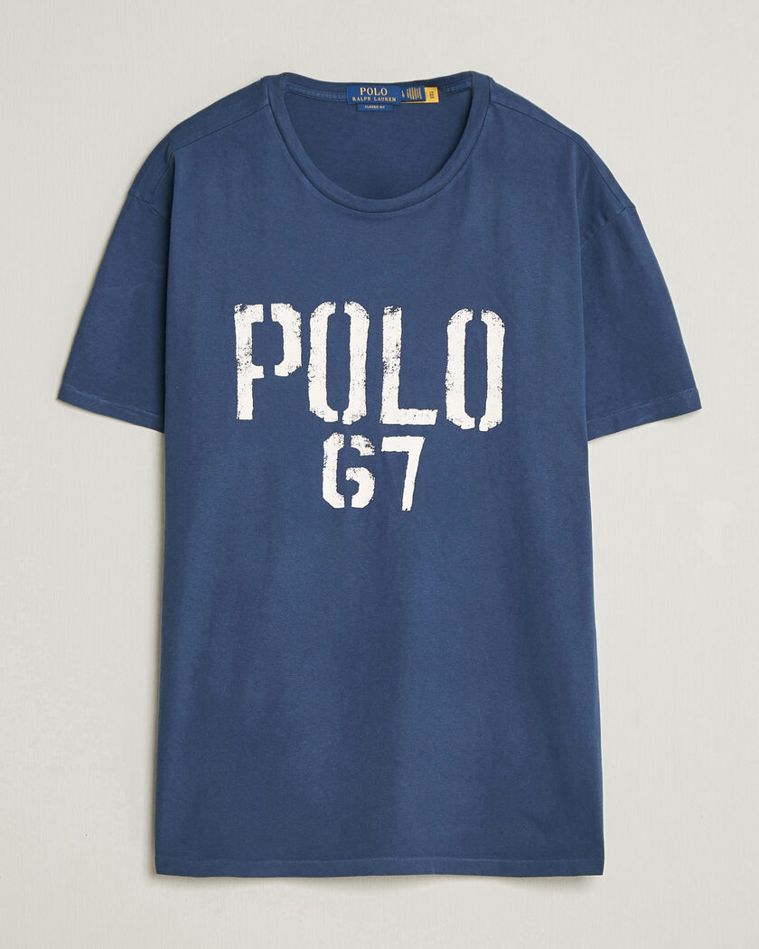Polo Ralph Lauren Jersey Logo T-Shirt Dark Cobalt – Azul