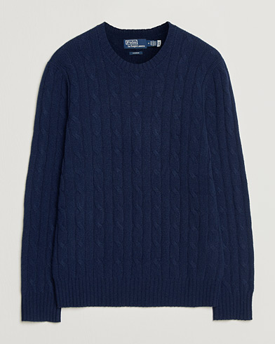 Polo Ralph Lauren Cashmere Sweater Bright Navy – Azul