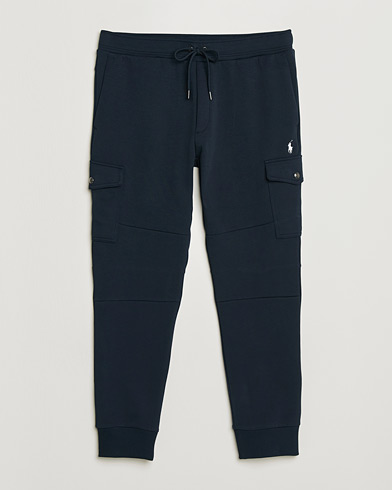 Polo Ralph Lauren Double Knitted Athletic Sweatpants Aviator Navy – Azul