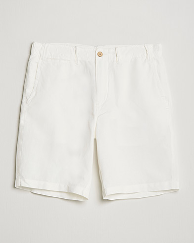 Polo Ralph Lauren Cotton/Linen Shorts Deckwash White – Blanco