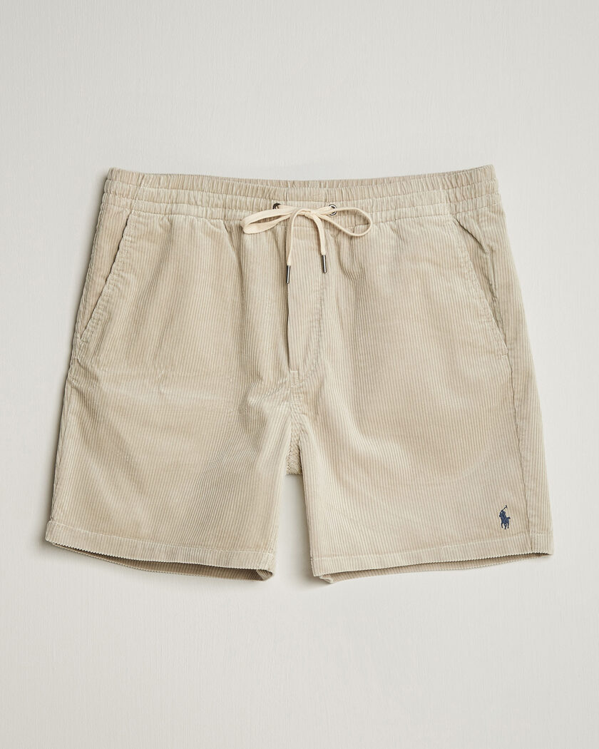 Polo Ralph Lauren Corduroy Shorts Khaki Stone – Beige