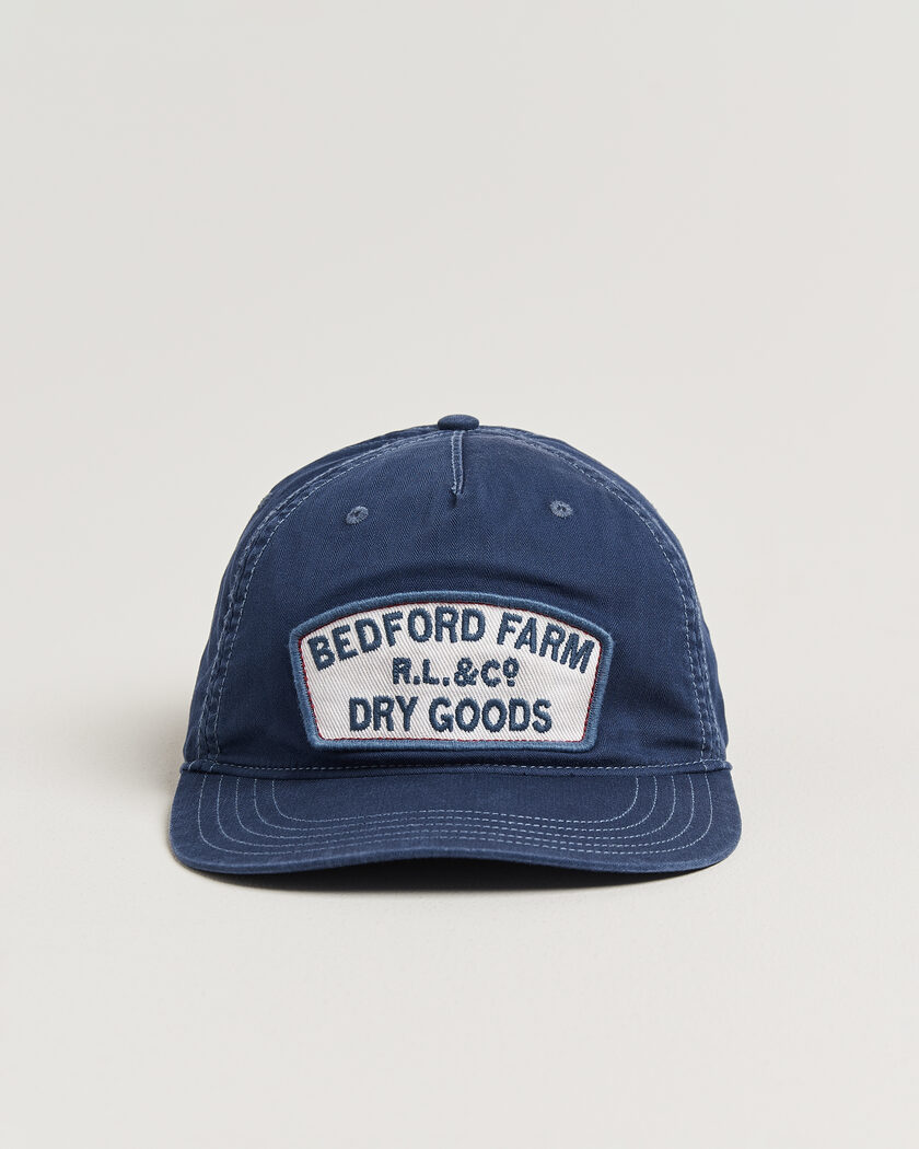 Polo Ralph Lauren Cotton Cap Dark Cobalt – Azul