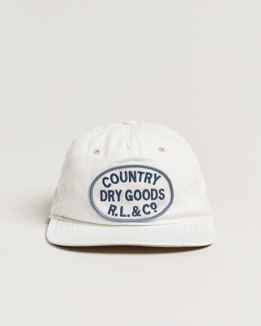 Polo Ralph Lauren Cotton Herringbone Cap White – Blanco