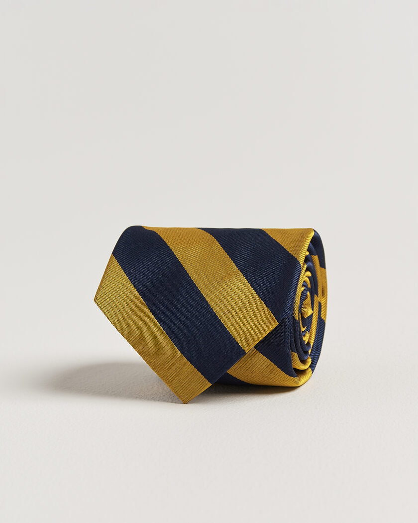 Polo Ralph Lauren Striped Club Tie Navy/Gold – Amarillo