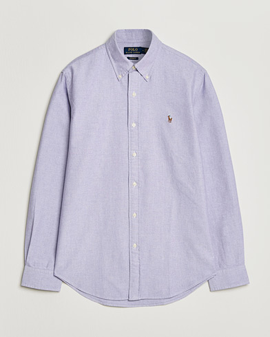 Polo Ralph Lauren Custom Fit Oxford Shirt Tissel Purple – Morado