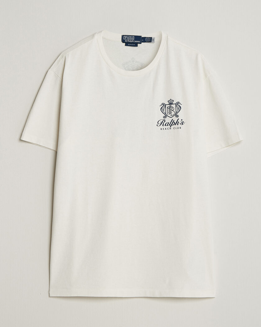 Polo Ralph Lauren Ralph's Beach Club Back Print Tee White – Blanco